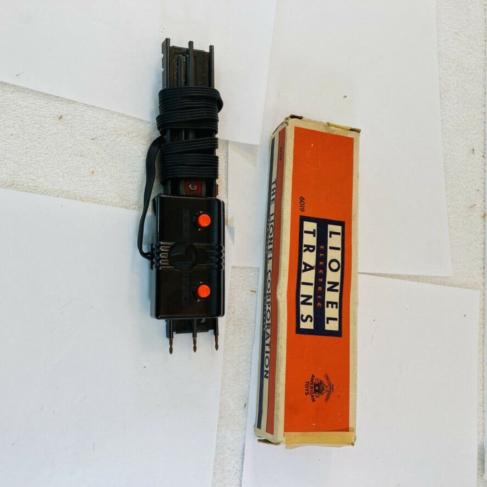 Lionel Train No 6019 Remote Control Track Set Orig